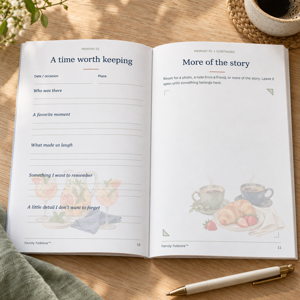 The Times We’ll Talk About: A Friendship Keepsake Book