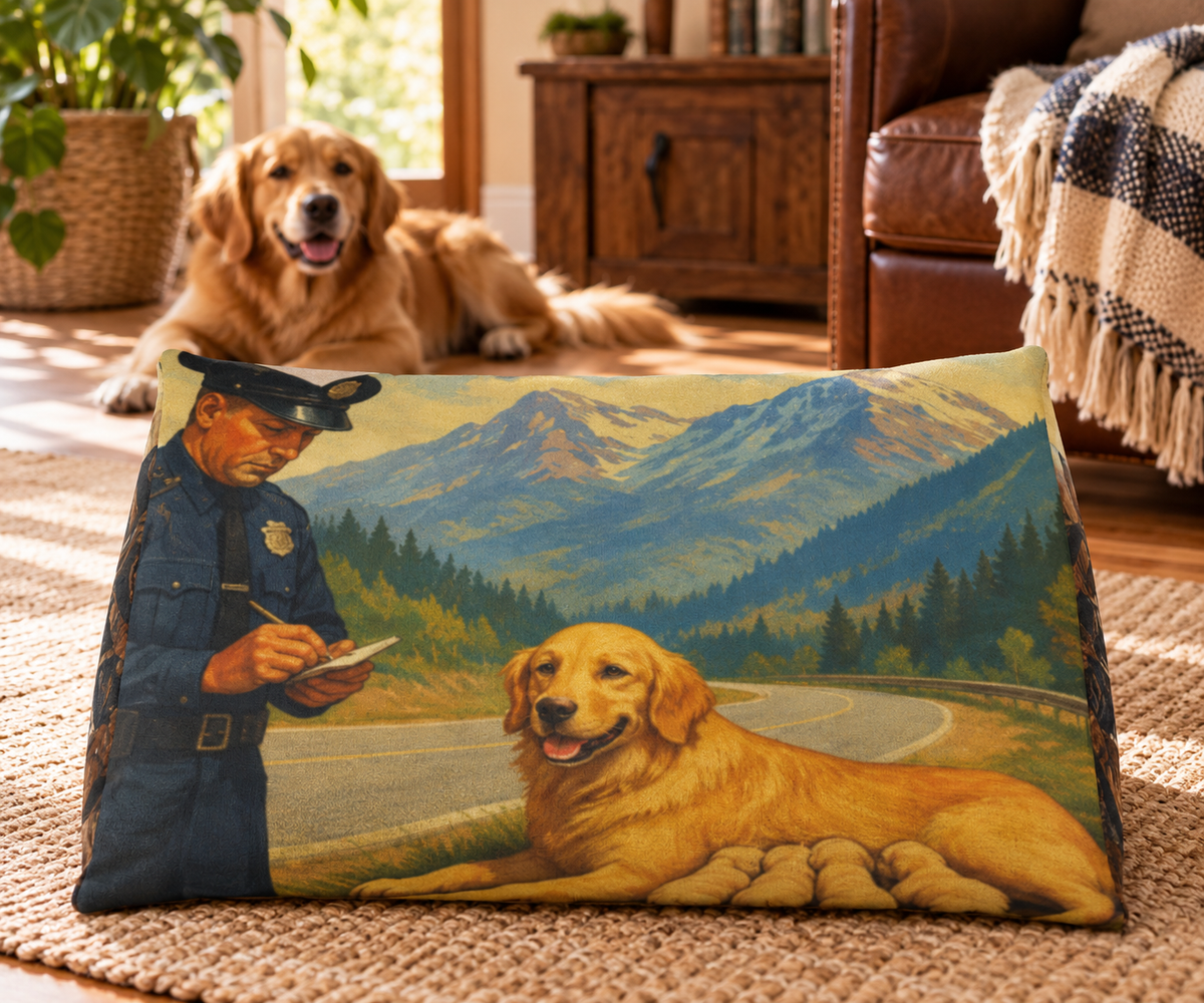 Golden Retriever Pet Bed