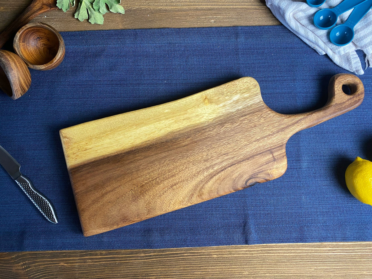 Personalized Live Edge Walnut Bread Board
