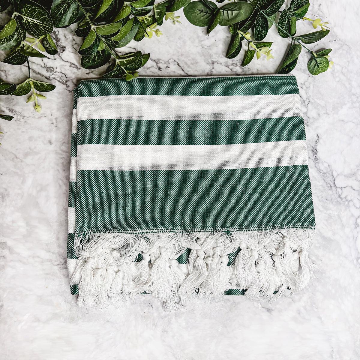 Bold Turkish Cotton Towel — 180 GSM