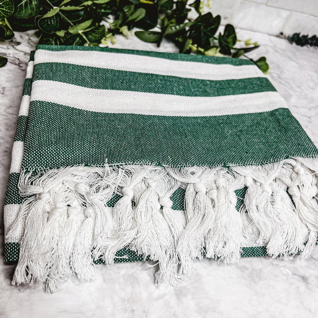 Bold Turkish Cotton Towel — 180 GSM