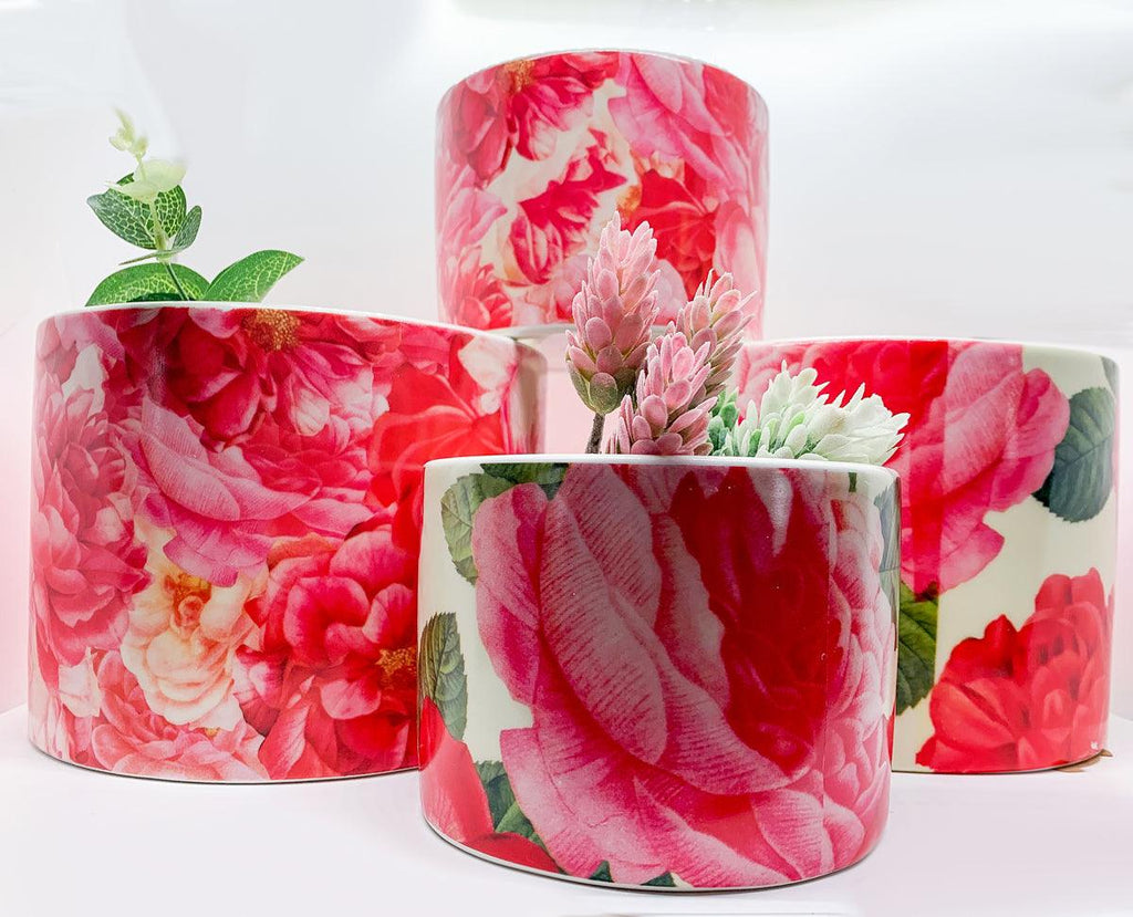 Rose Marie Floral Cachepot