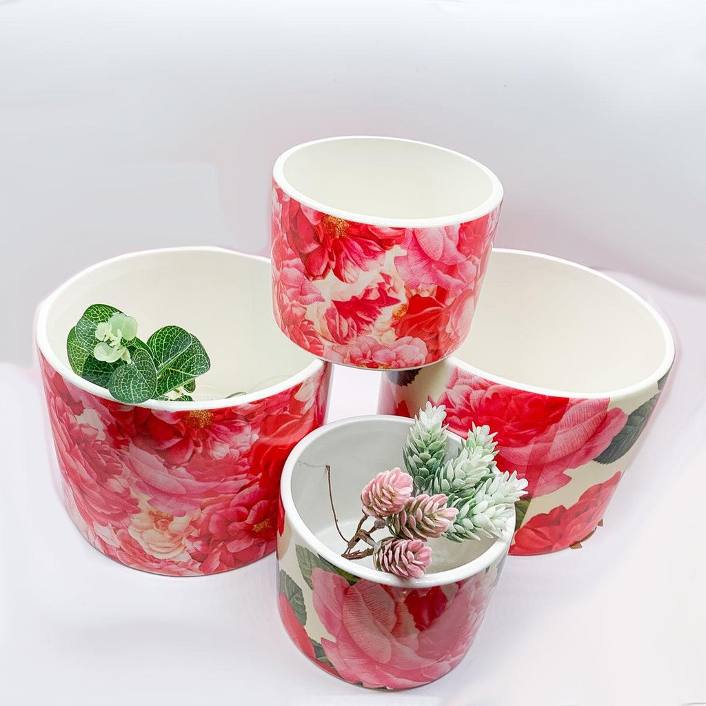 Rose Marie Floral Cachepot