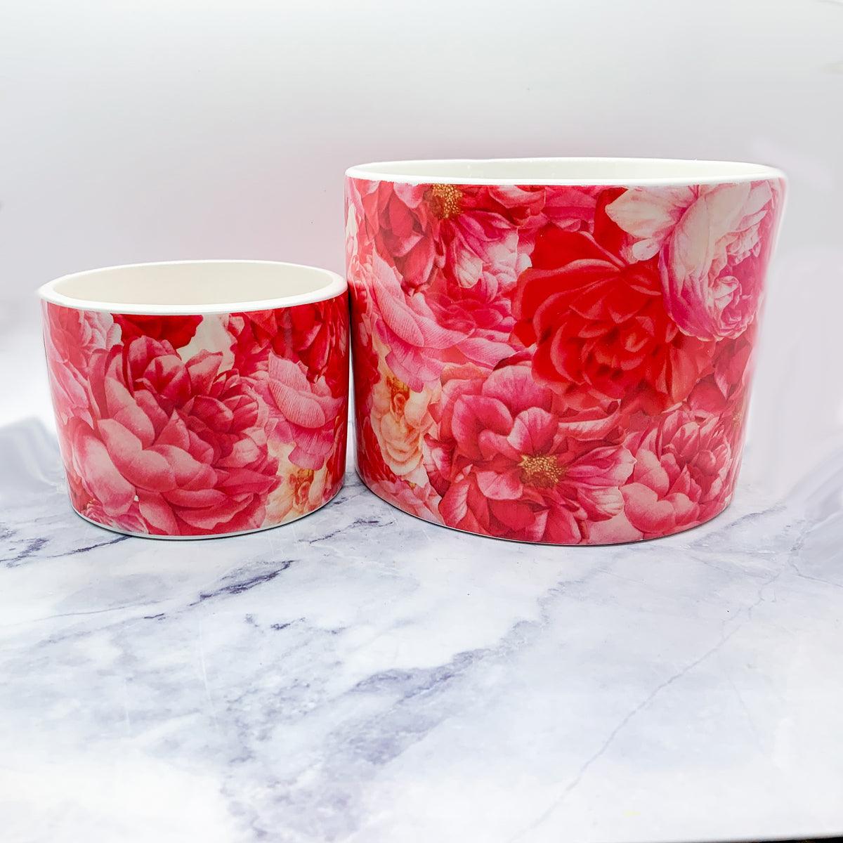 Rose Marie Floral Cachepot
