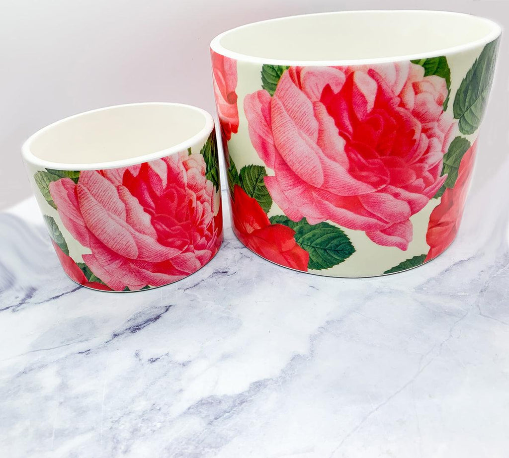 Rose Marie Floral Cachepot