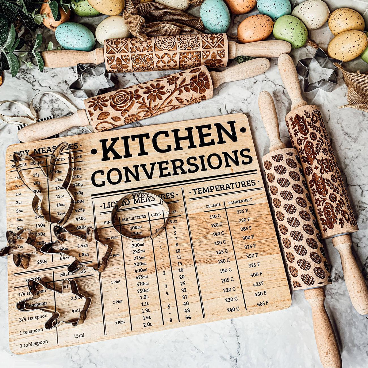 Easter + Spring Rolling Pins