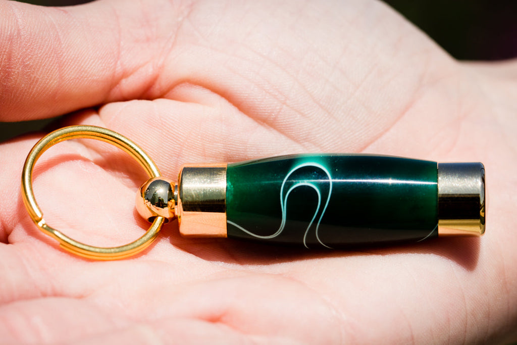 Emerald Memorial Keepsake for Ashes or Hair