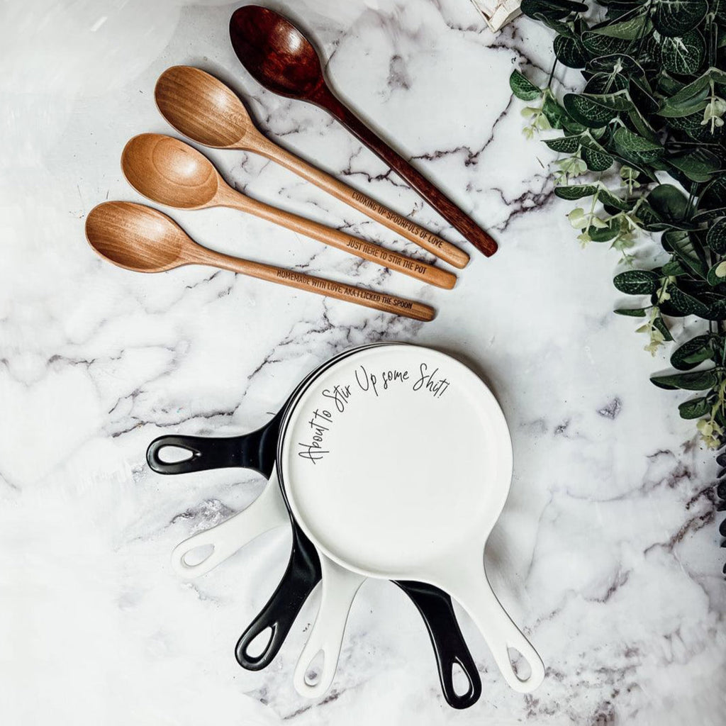 Give It a Rest Porcelain Spoon Rest