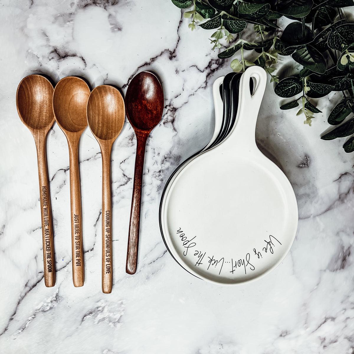 Give It a Rest Porcelain Spoon Rest