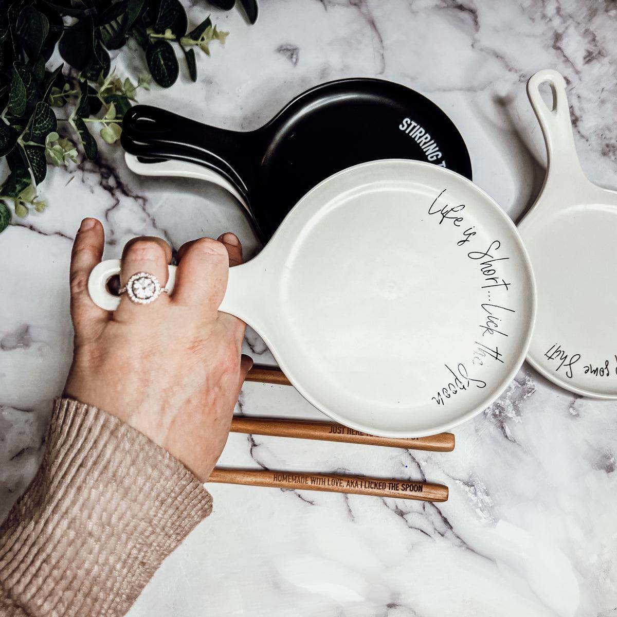 Give It a Rest Porcelain Spoon Rest