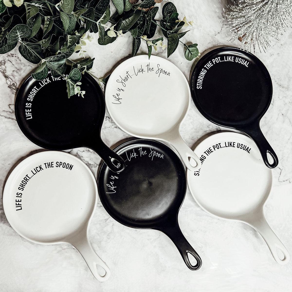 Give It a Rest Porcelain Spoon Rest