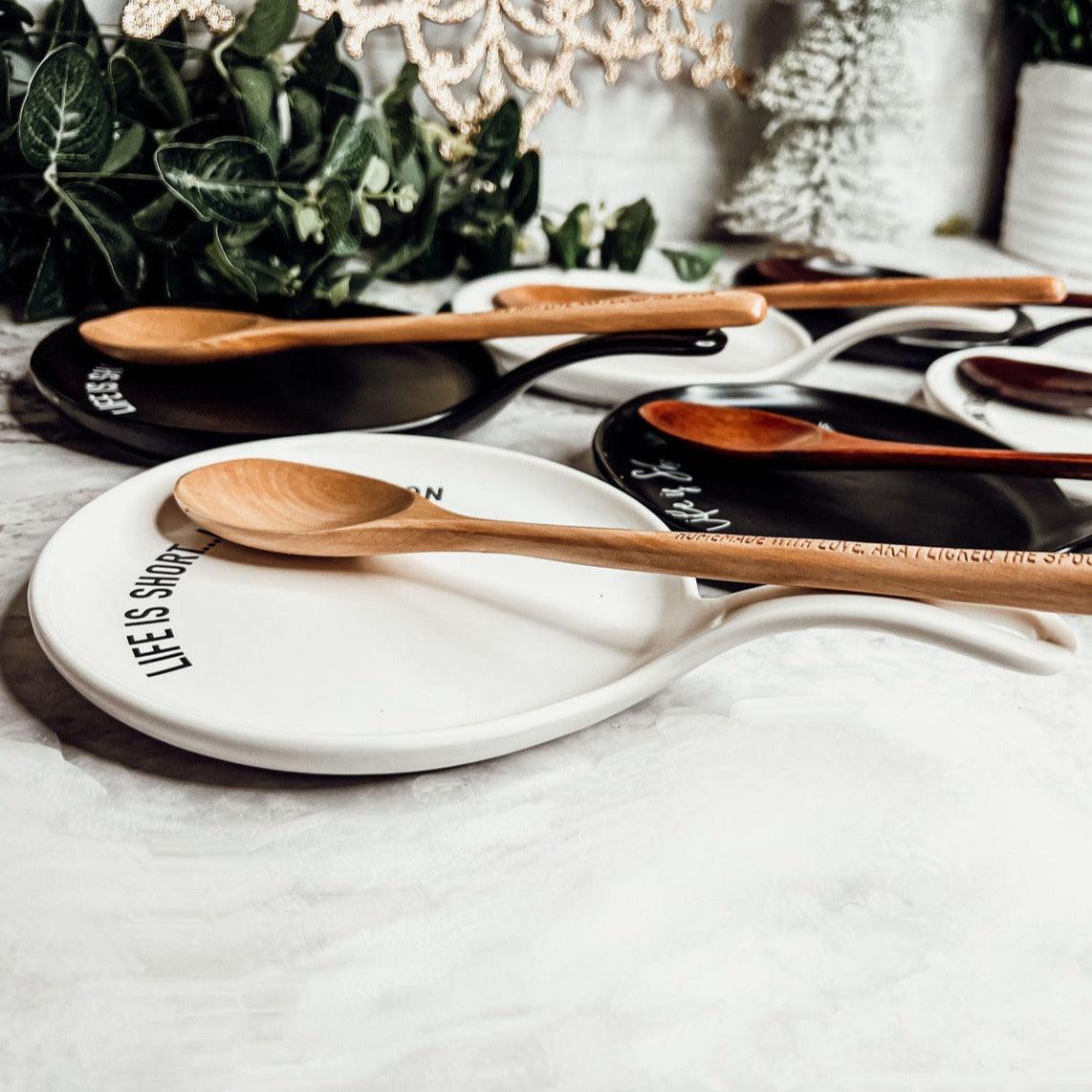 Give It a Rest Porcelain Spoon Rest