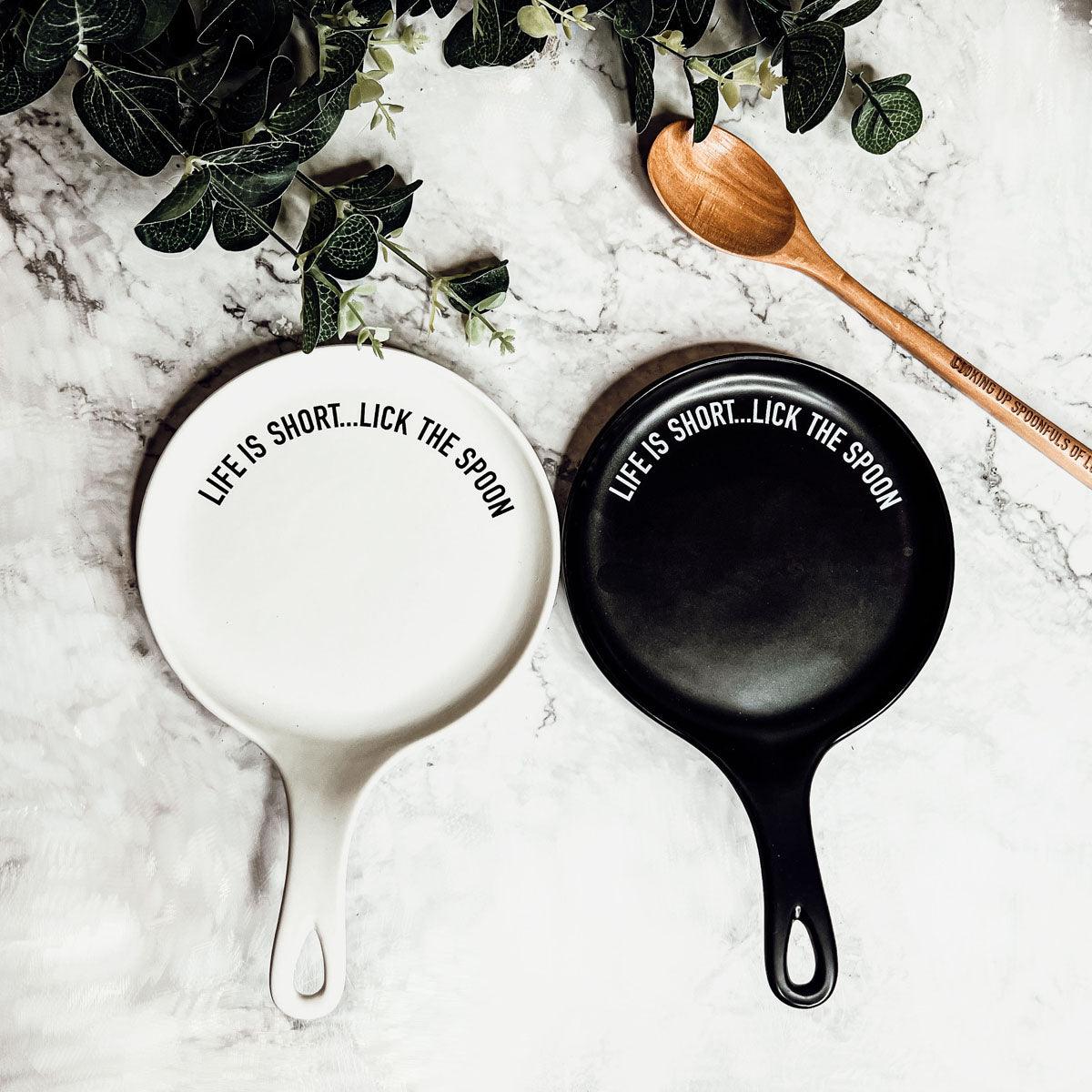 Give It a Rest Porcelain Spoon Rest
