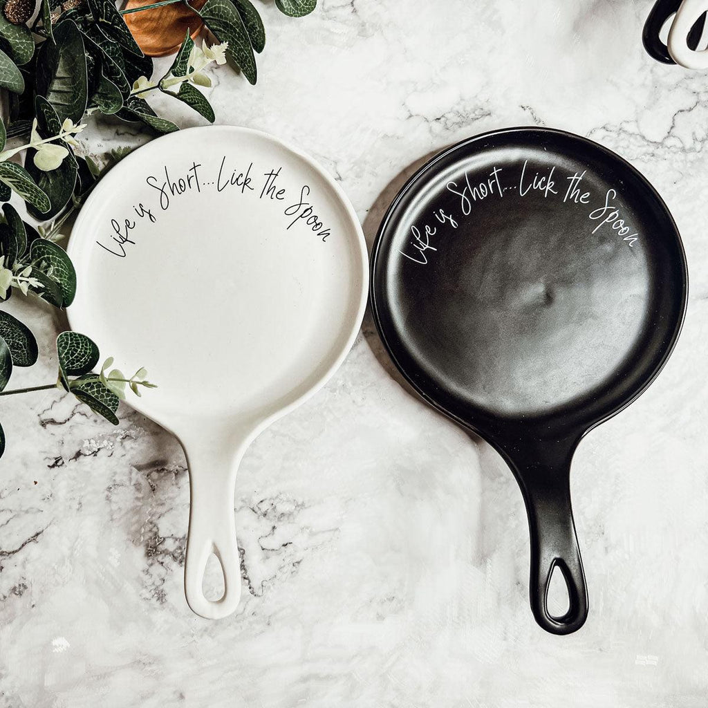 Give It a Rest Porcelain Spoon Rest