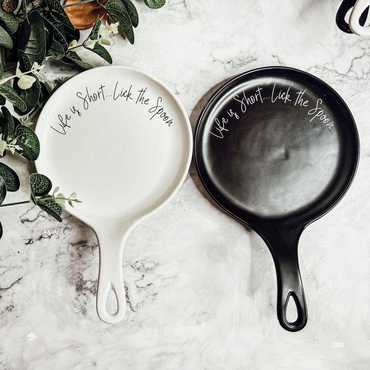 Give It a Rest Porcelain Spoon Rest