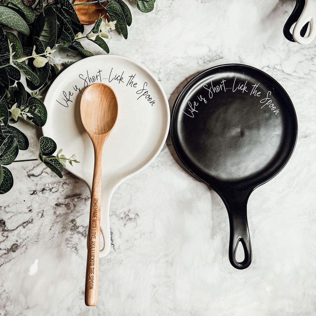 Give It a Rest Porcelain Spoon Rest
