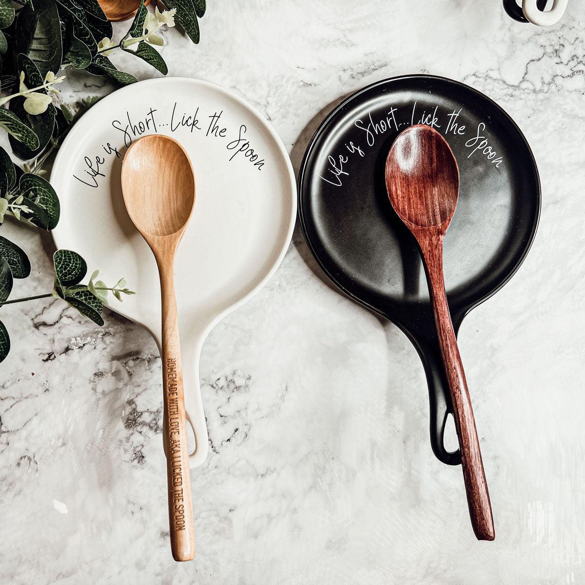 Give It a Rest Porcelain Spoon Rest