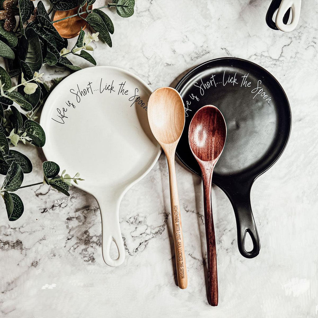 Give It a Rest Porcelain Spoon Rest