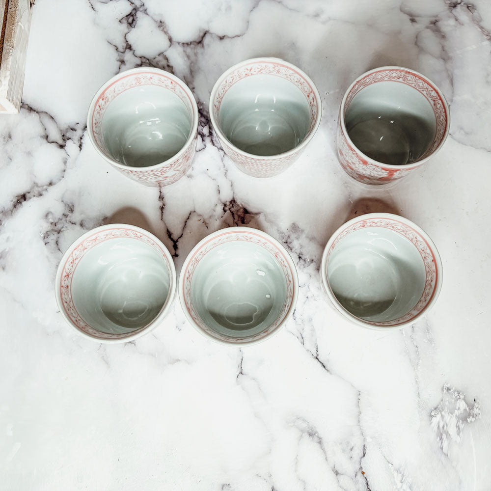 Mini Porcelain Cachepots — Choice of Color & Design