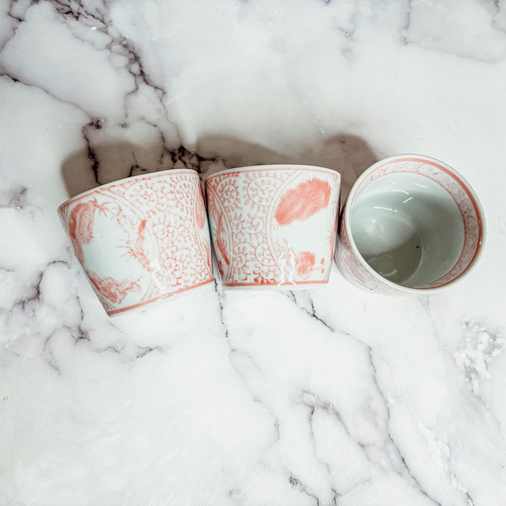 Mini Porcelain Cachepots — Choice of Color & Design