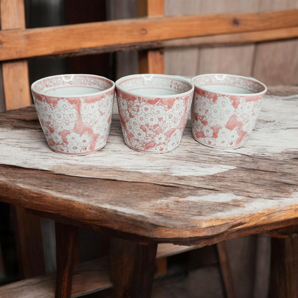 Mini Porcelain Cachepots — Choice of Color & Design