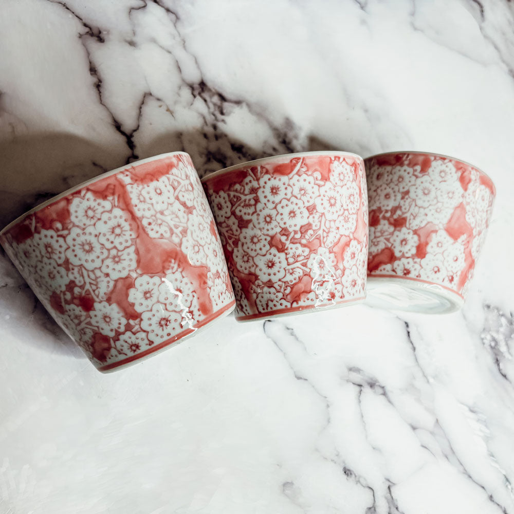 Mini Porcelain Cachepots — Choice of Color & Design