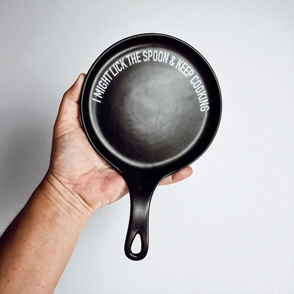 Lick the Spoon & Cook Porcelain Spoon Rest