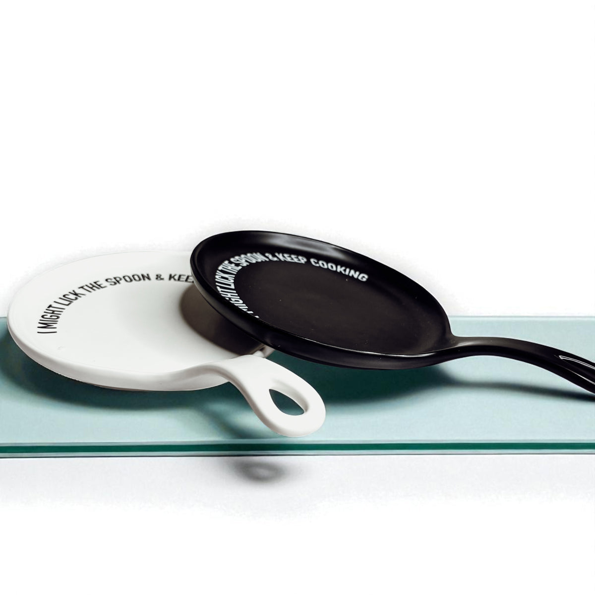 Lick the Spoon & Cook Porcelain Spoon Rest