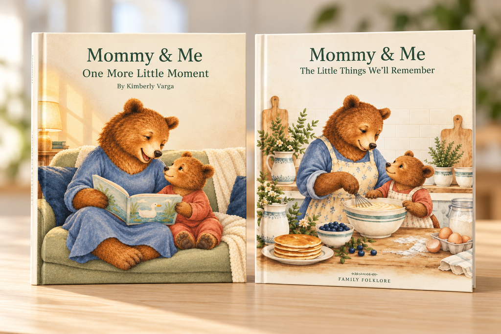 Mommy & Me Hardcover Storybook and Keepsake Bundle