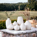Whitney White Ceramic Vases