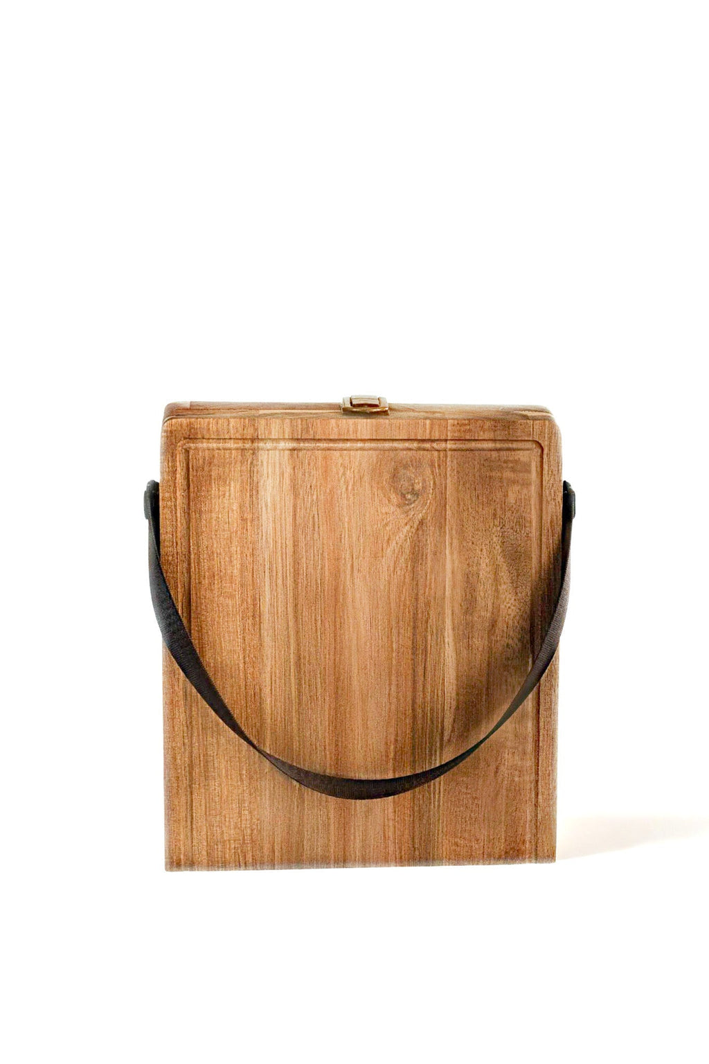 Folding Acacia Cheese Board with Serving Utensils