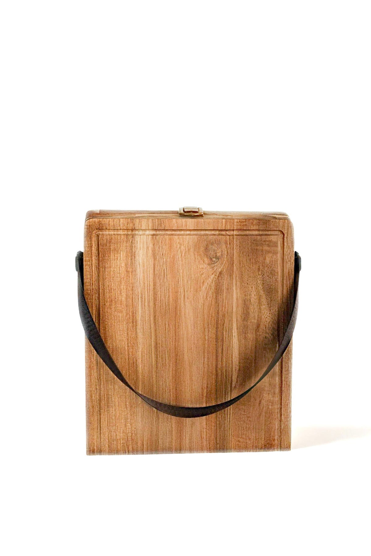 Folding Acacia Cheese Board with Serving Utensils