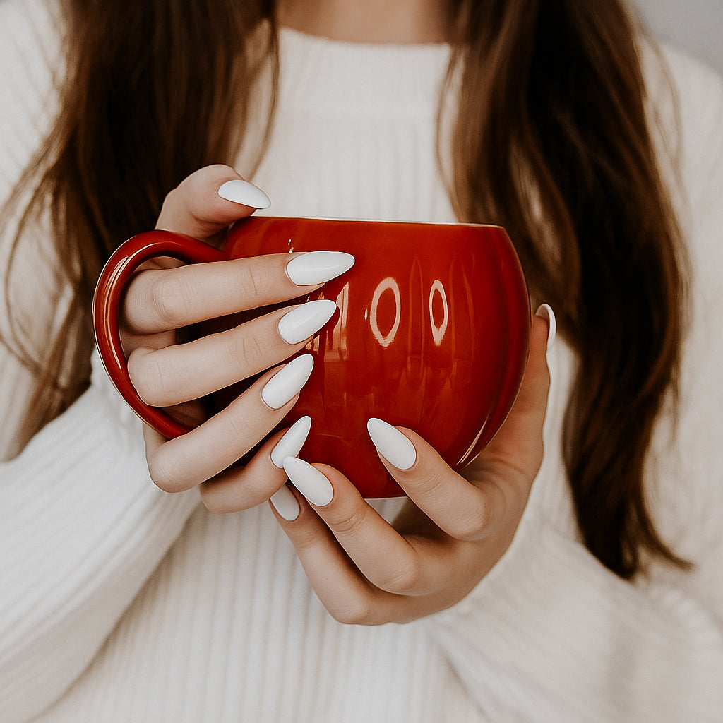 Pumpkin-Shaped Ceramic Mug — 16.8 oz