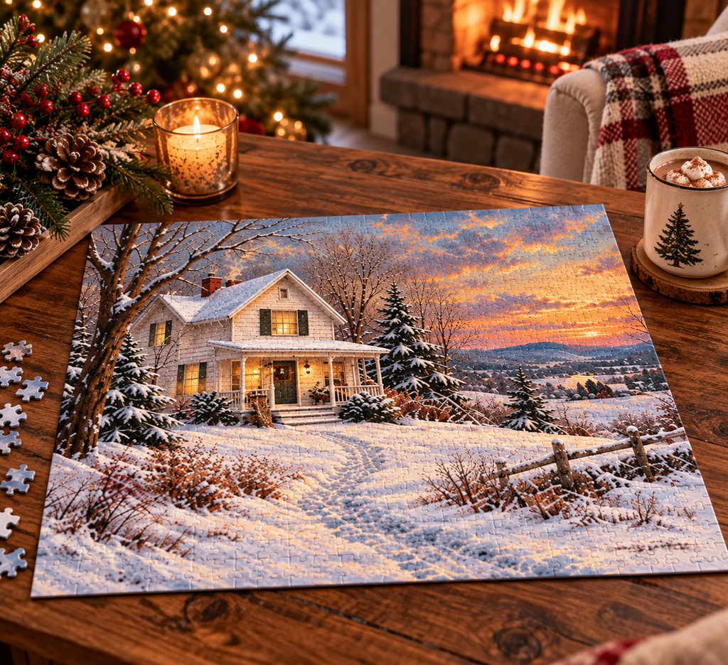 Christmas at Home — Family Folklore Puzzle | 252 Pieces