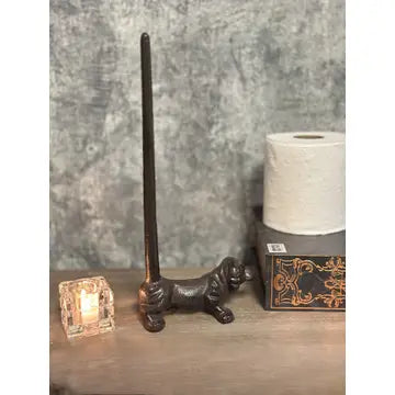 Cast Iron Animal Paper Towel Holder