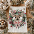 Flour Sack Christmas Kitchen Towel – Classic Holiday Designs