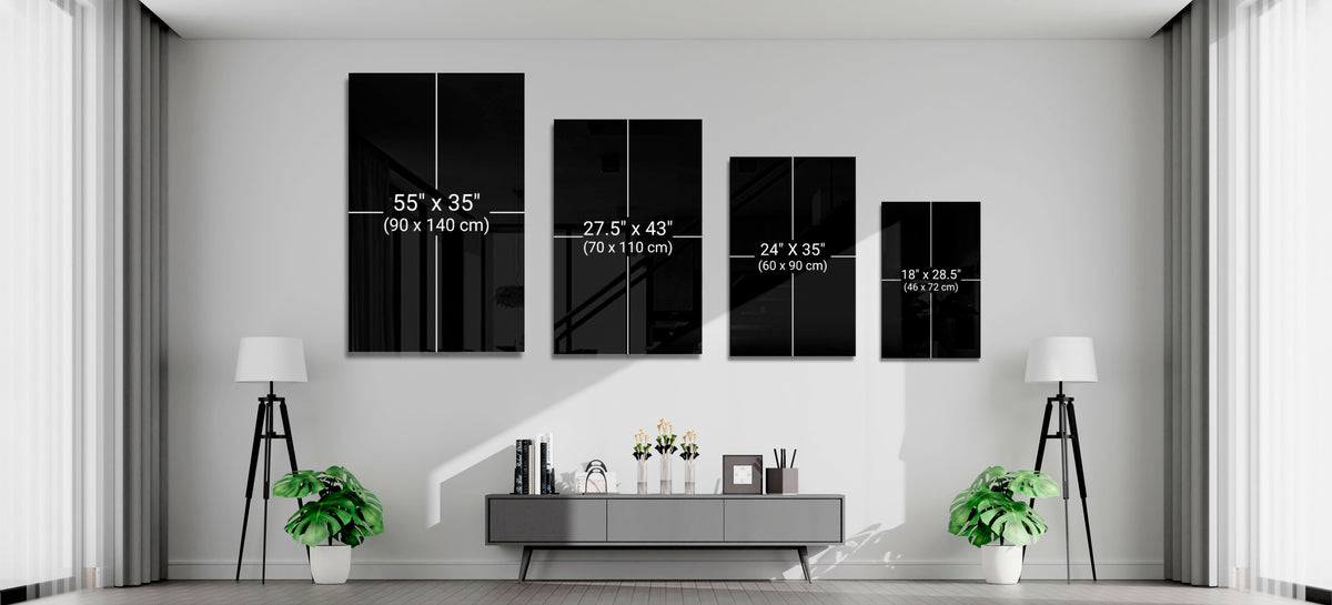 Airplane Glass Wall Art