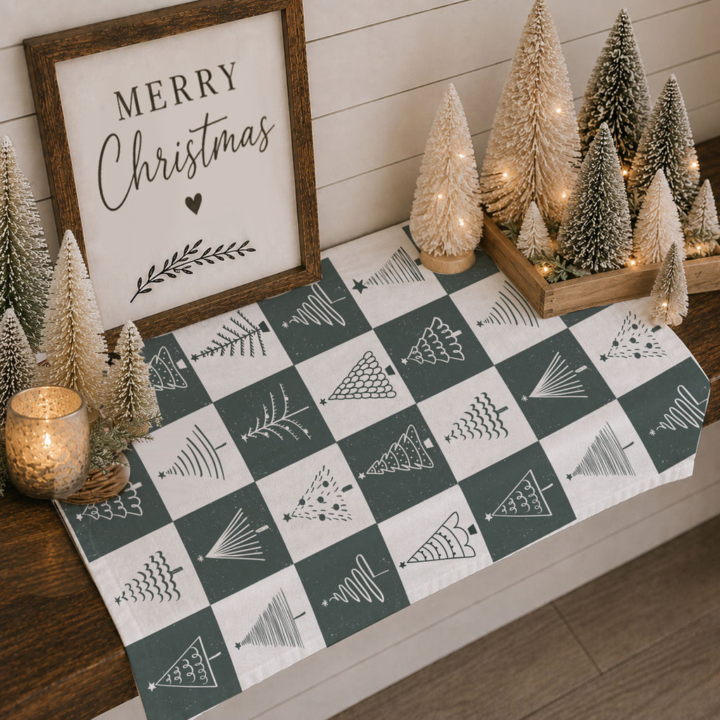 Christmas Flour Sack Kitchen Towel — Choice of Holiday Design