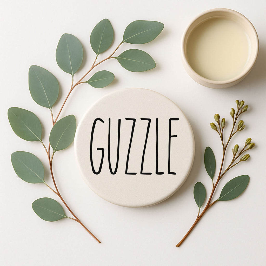 Minimalist Word Ceramic Coasters