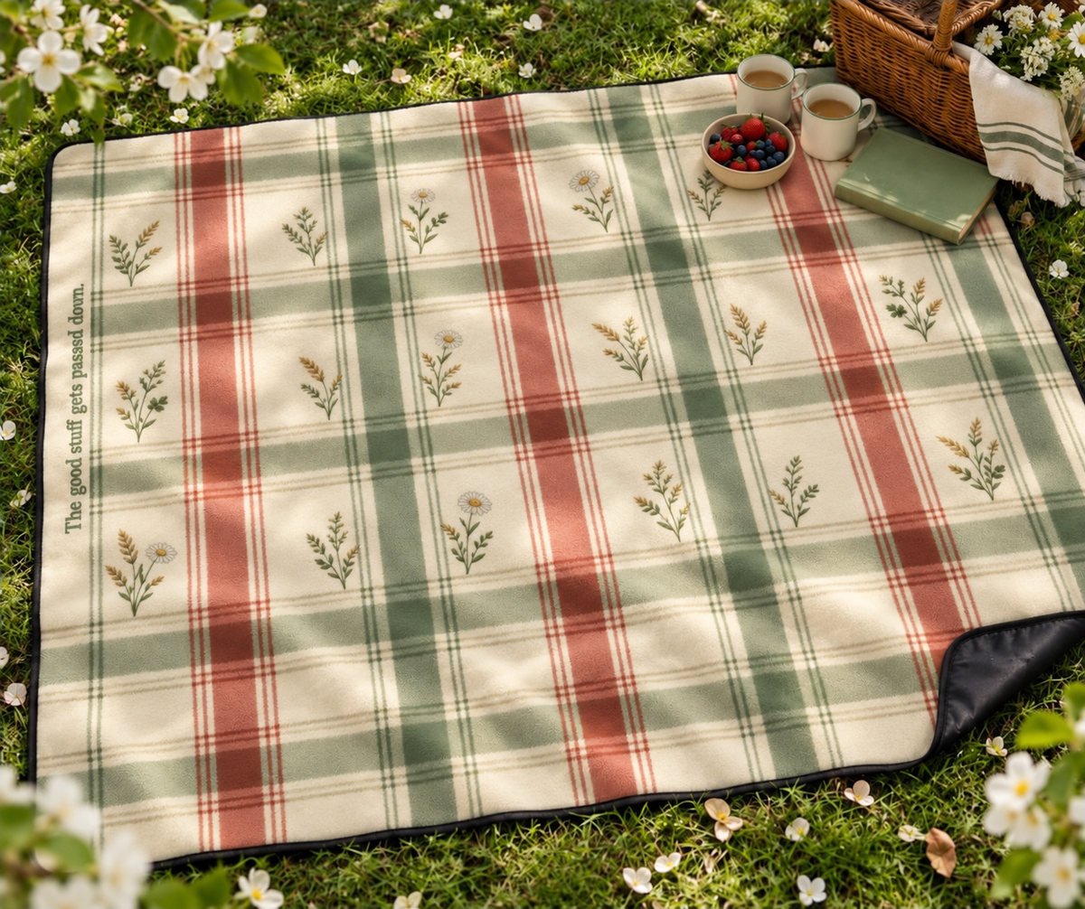 Heritage Plaid Picnic Blanket