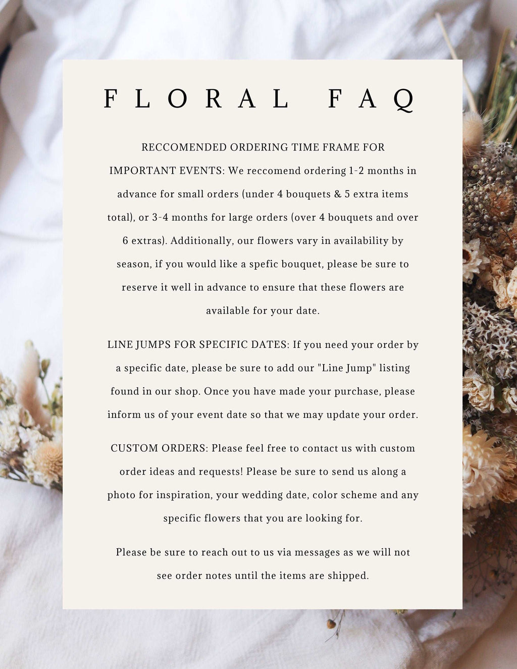 Pink Dream Dried Flower Bouquet – California Farm-Grown