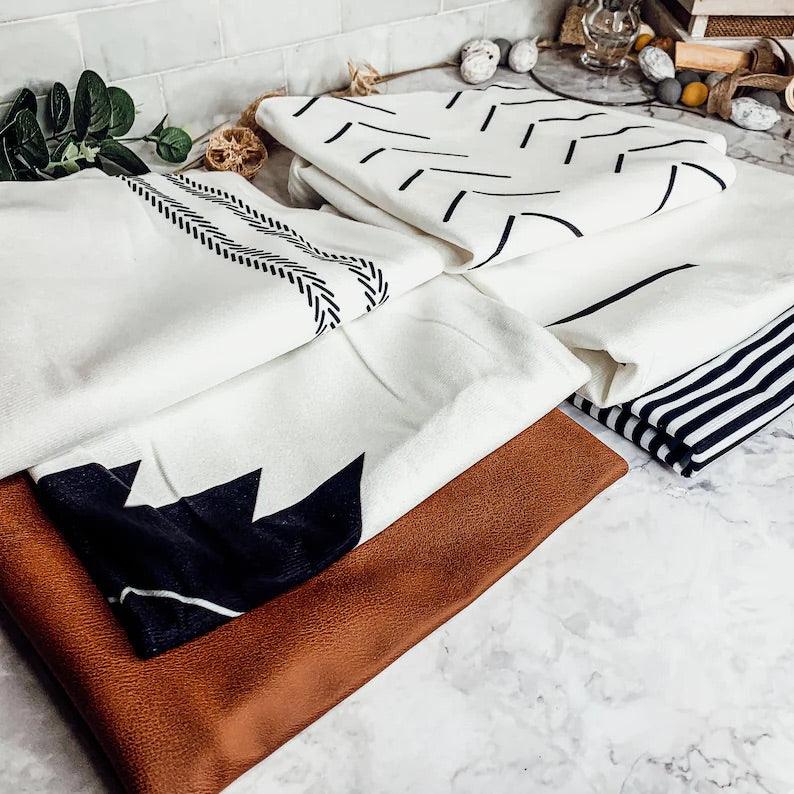 Farmhouse Pillow Collection — Amber & Neutral Sets