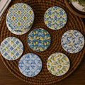 Mediterranean Lemon Ceramic Coasters