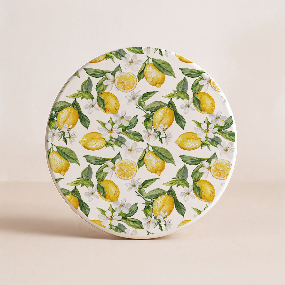 Mediterranean Lemon Ceramic Coasters