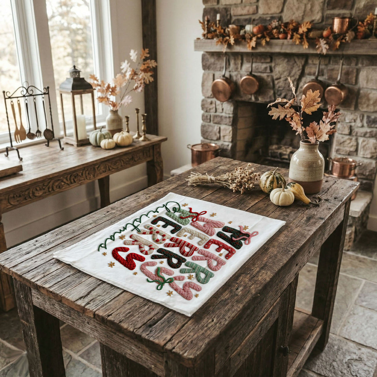 Nutcracker Pinks Christmas Kitchen Towel