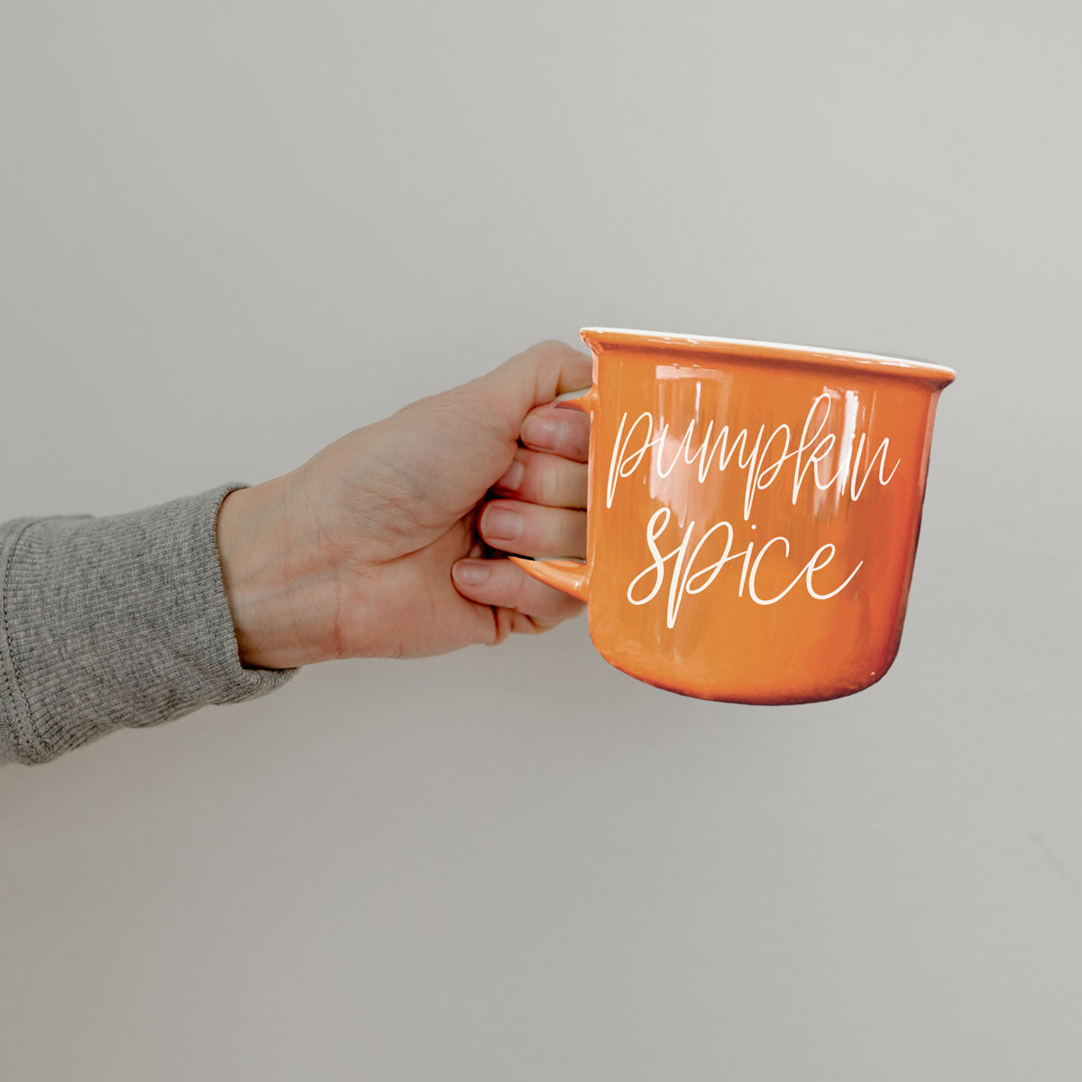 Pumpkin Spice Ceramic Campfire Mug