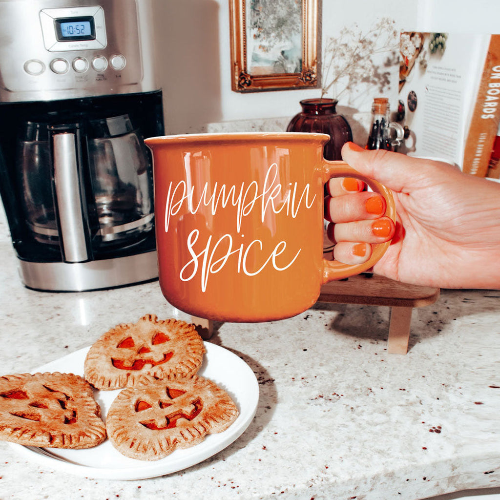 Pumpkin Spice Ceramic Campfire Mug