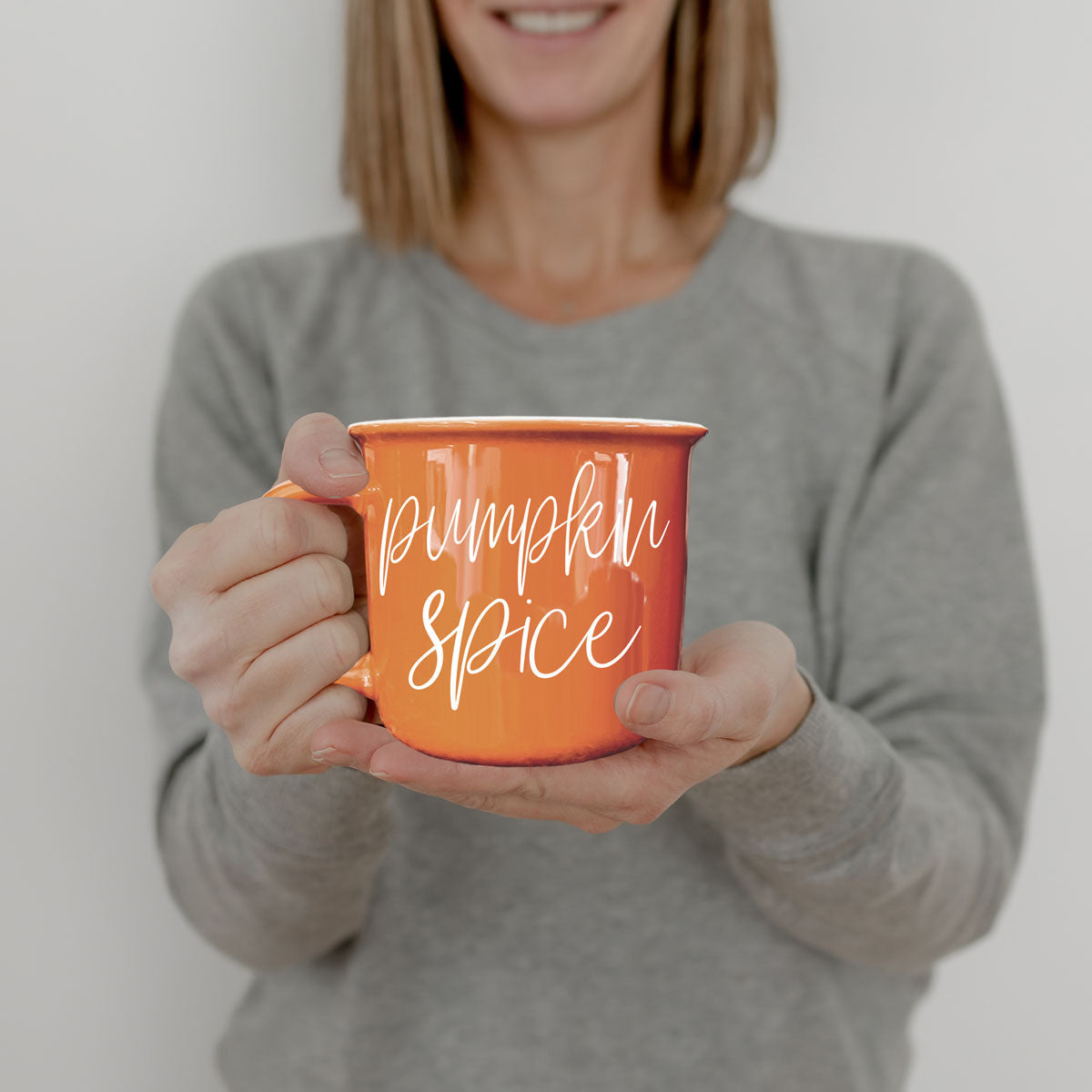 Pumpkin Spice Ceramic Campfire Mug
