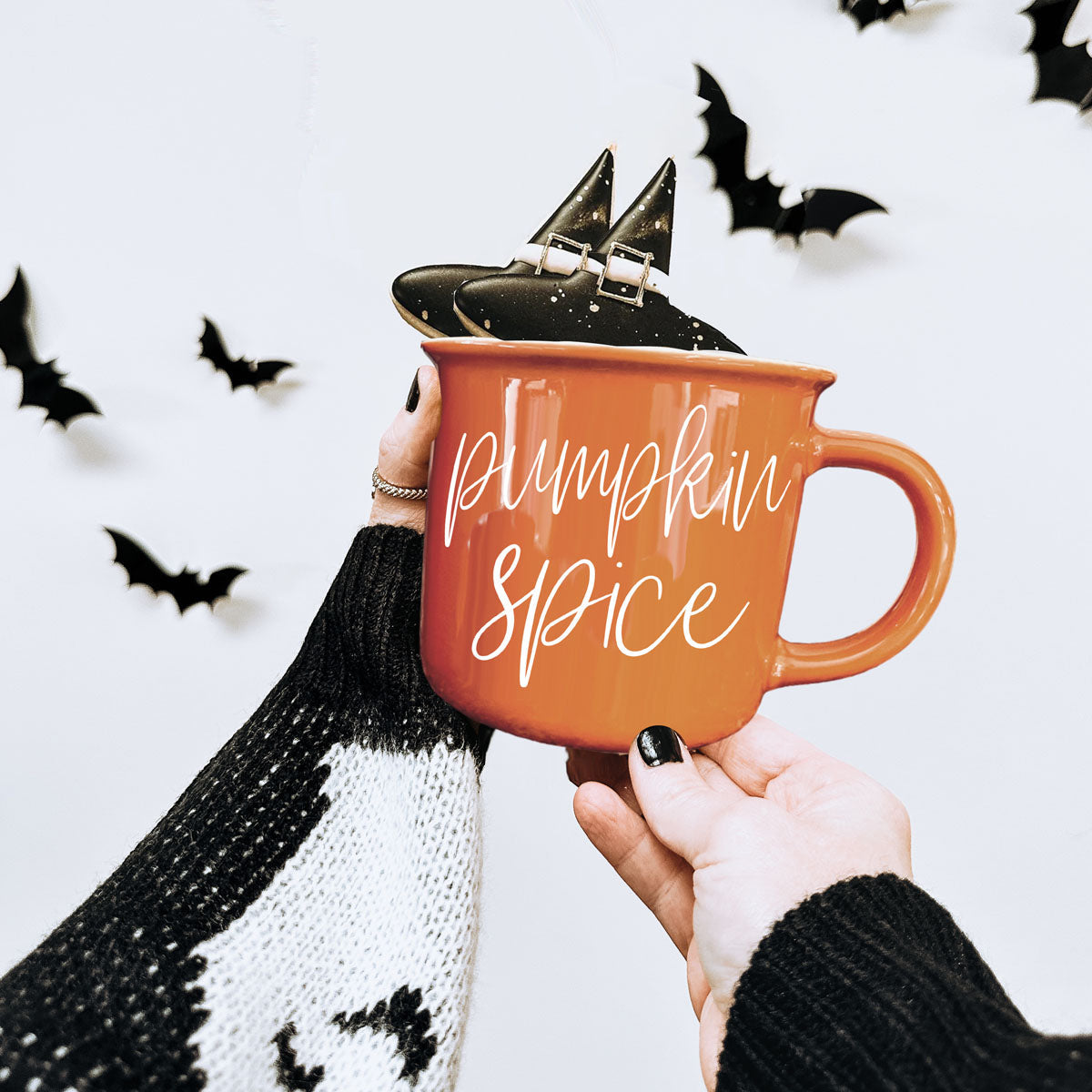 Pumpkin Spice Ceramic Campfire Mug
