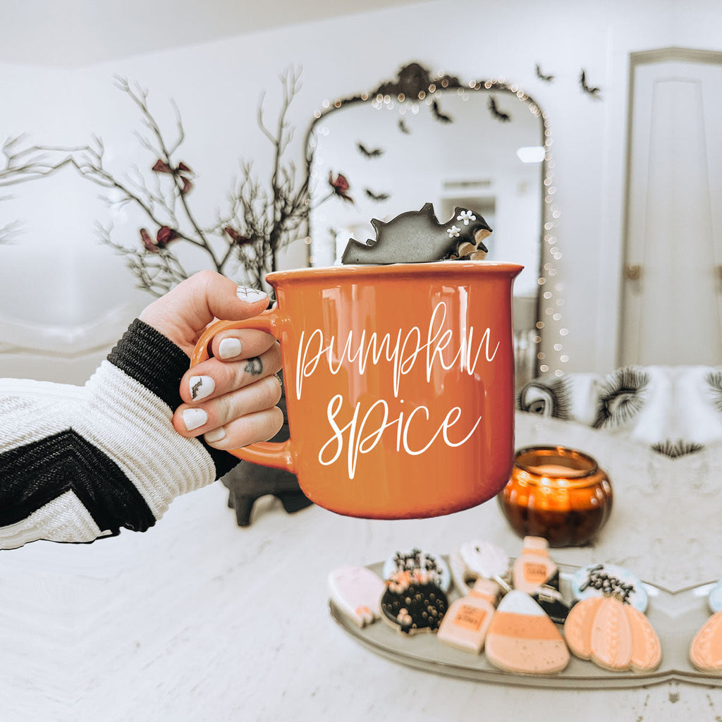 Pumpkin Spice Ceramic Campfire Mug